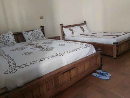 Кровать или кровати в номере Best Lalibela Home Stay