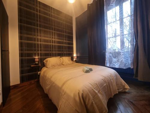 Ένα ή περισσότερα κρεβάτια σε δωμάτιο στο Prestigieuse Résidence ST MARIE - Appt 2 Chambres - N 18