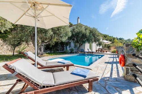 Villa Zoes - Skopelos Harbor & Sea Views