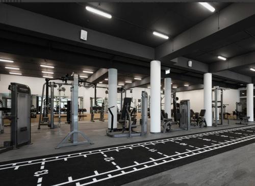Fitness centrum a/nebo fitness zařízení v ubytování Brezovina Apartments Oravské Veselé - ORAVA