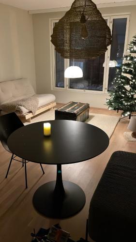 Χώρος καθιστικού στο Bohemian Luxury with private Sauna, own carparking, 3 km from airport