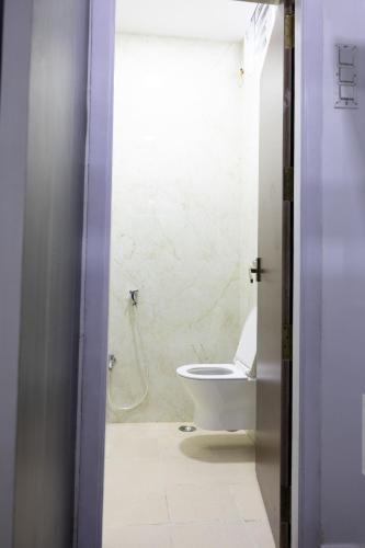 Koupelna v ubytování Hotel Kurunjii Residency