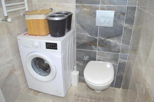 A bathroom at Two Bedroom King Suite BH46