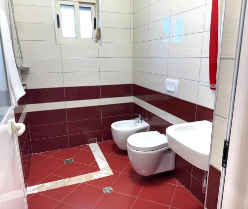 Koupelna v ubytování Dida Hotel