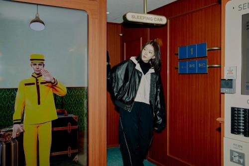 a woman and a man dressed up in costume at Stay Passport Express Spa Dangsan in Seoul