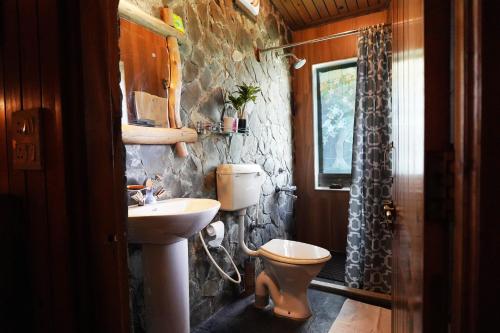 Et badeværelse på La Villa Bethany