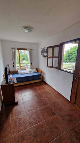 Postel nebo postele na pokoji v ubytování Torre Colon Cabanas