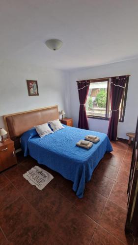 Postel nebo postele na pokoji v ubytování Torre Colon Cabanas