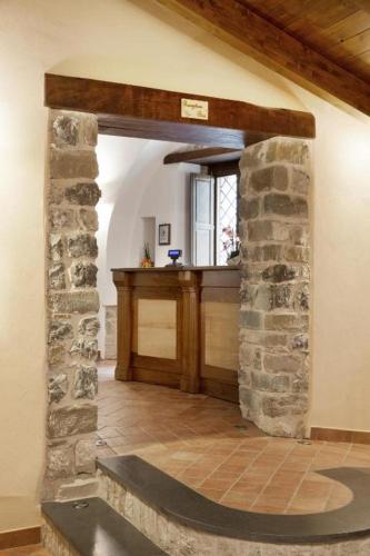 El vestíbulo o zona de recepción de Dimora Storica Hotel Maccarunera