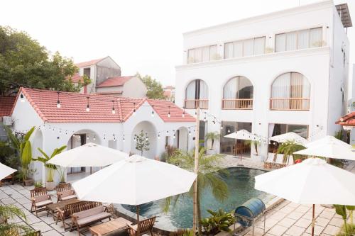 Bygningen som hotellet ligger i