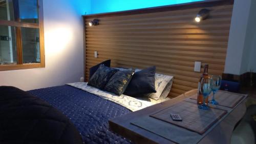 Postel nebo postele na pokoji v ubytování Hostal y Restaurante Los Ocobos