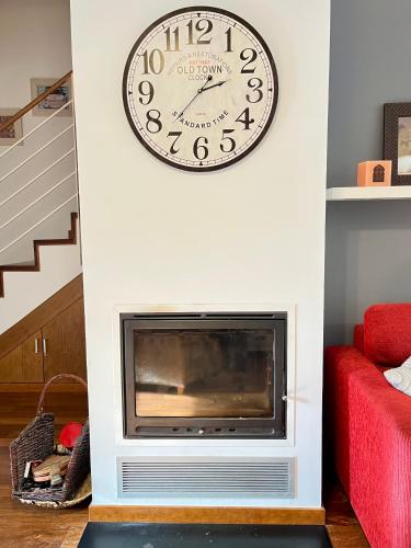 Posezení v ubytování Casa exclusiva l Chimenea l Wifi l Garaje l Vistas