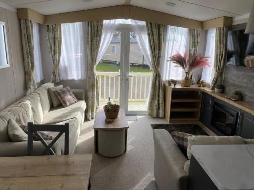 Istumisnurk majutusasutuses 3 bed Caravan - Sleeps 8 - Pets - Parking