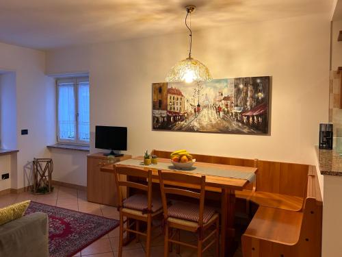 TV a/nebo společenská místnost v ubytování Le Tre A - Luna