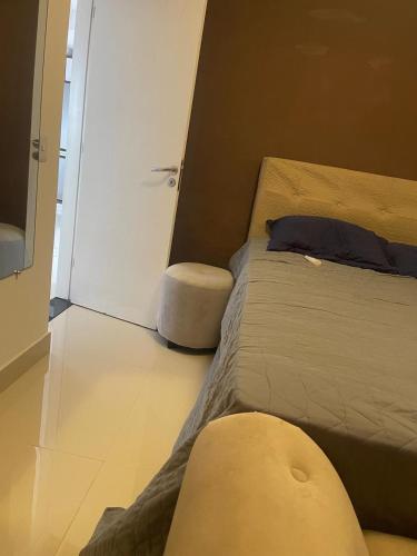 Katil atau katil-katil dalam bilik di Apartamento PontaNegra