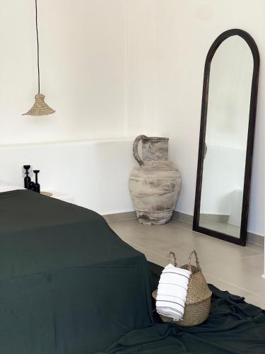 Postel nebo postele na pokoji v ubytování Casa Dantes Hotel & Spa