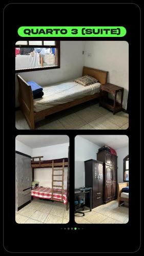 Ένα ή περισσότερα κρεβάτια σε δωμάτιο στο República Ama-Zonas