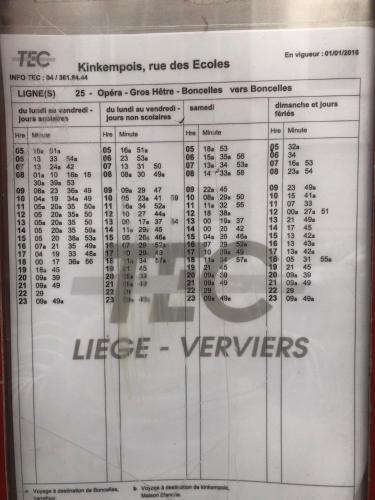 a ticket for aleevensteensteensteensteensteensteensteensteensteensteen at Appartement 002 au rez-de-chaussée avant in Angleur
