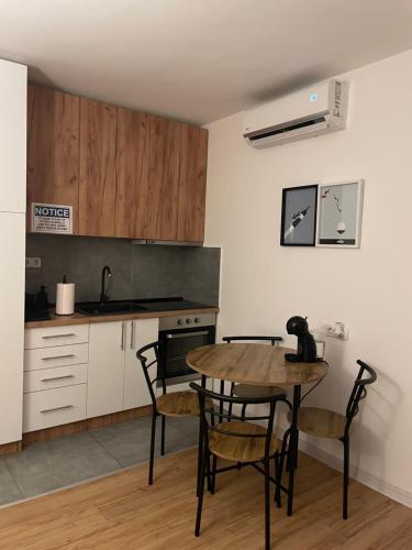 Kuchyň nebo kuchyňský kout v ubytování Urban Oasis Apartment
