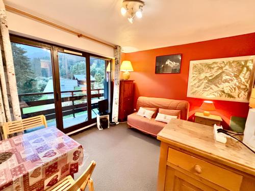 Postel nebo postele na pokoji v ubytování Le Saphir - Vue spectaculaire sur les Montagnes