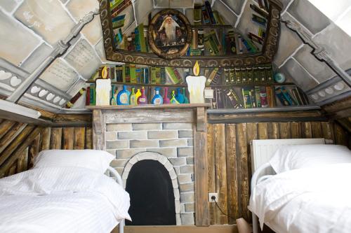 Postel nebo postele na pokoji v ubytování B&B Oeren-Plage