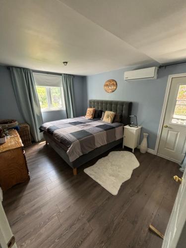 En eller flere senge i et værelse på La Maison 4 Saisons, chambre-Hiver