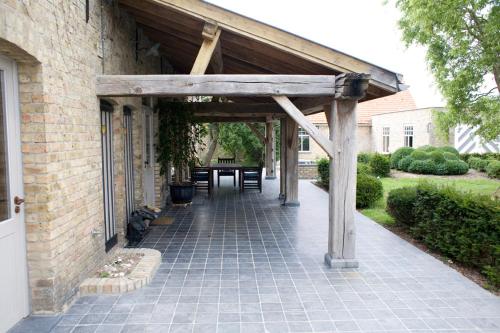 Zahrada ubytování B&B Oeren-Plage