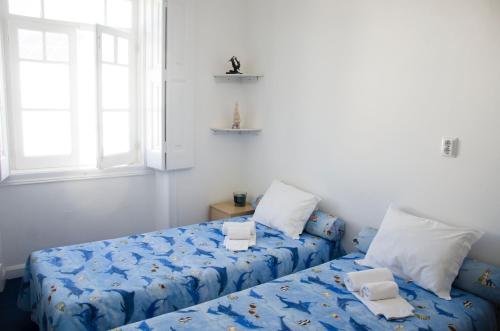 Katil atau katil-katil dalam bilik di White Sun Hostel