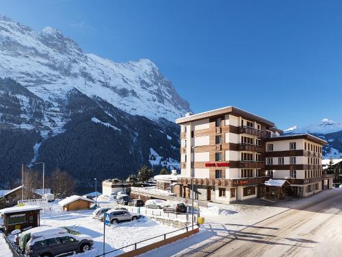 Hotel Spinne Grindelwald om vinteren