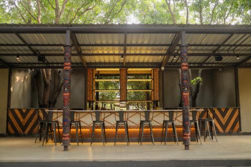 Un balcón o terraza de Tiki Farms
