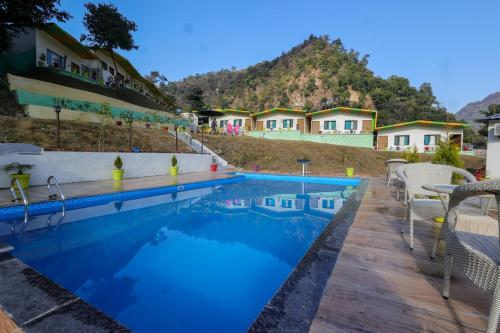 Bazén v ubytování AquaTree Resort nebo v jeho okolí