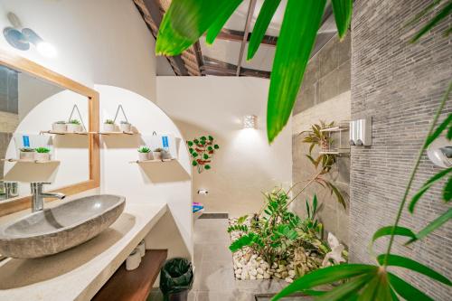 Ένα μπάνιο στο Bali Sunyi Villas