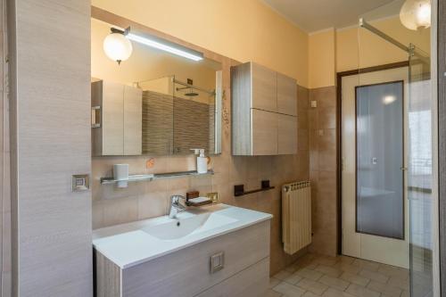 Koupelna v ubytování La Villa di Rudy
