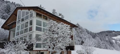 Haus Statz 48 v zimě
