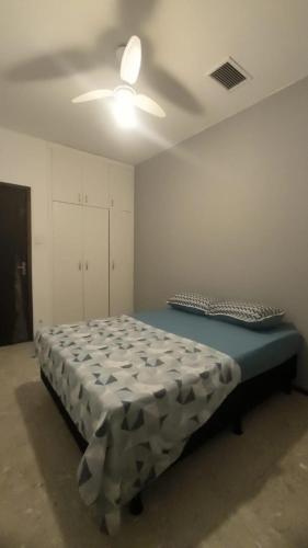 Postel nebo postele na pokoji v ubytování Casa Pé Na areia