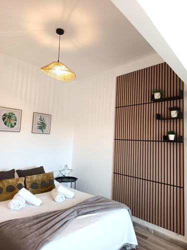 Una cama o camas en una habitación de Vila Sunrise