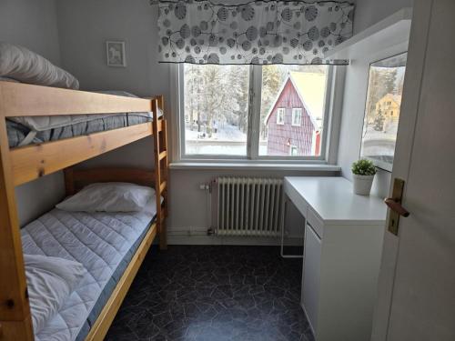 Postel nebo postele na pokoji v ubytování Säfsen Stay