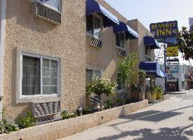 a building on the side of a street at Beverly Inn in Los Angeles