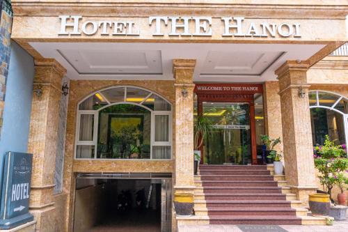 Eine Fassade oder ein Eingang zu Hotel The Hanoi Central City
