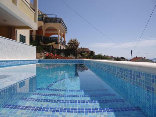 Heated swimming pool, stunning sea view terrace a9