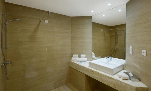 Koupelna v ubytování Hotel Baia Azul