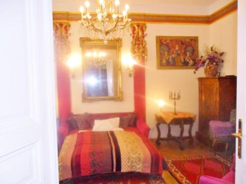 Posteľ alebo postele v izbe v ubytovaní Luxury near Castle