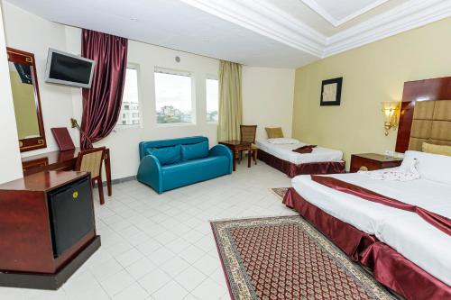 Cama o camas de una habitación en César Palace Sousse