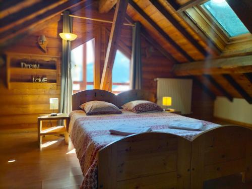 Letto o letti in una camera di Auberge La maison de Catherine