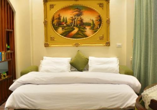 Katil atau katil-katil dalam bilik di Aton Apartment, Luxor Resort, Minutes from City Center