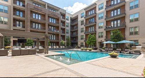 an image of a swimming pool in a building at Apartment in Downtown Houston Free Parking in Houston