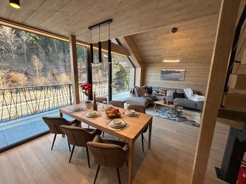 Posezení v ubytování Apartmány Dolina