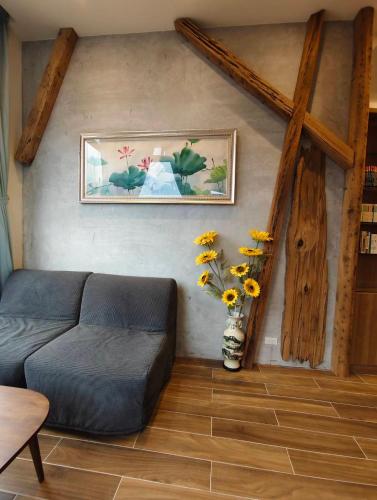 Seating area sa Chien Ching B&B