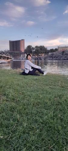 Vista de un río cerca de este albergue