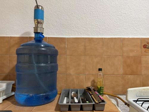 Kuchyň nebo kuchyňský kout v ubytování Departamento Río Verde